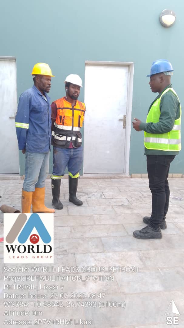 Pendant les travaux - Petro Sil